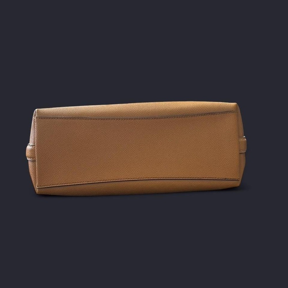 Coach Tan Leather Shoulder Bag - Picture 8 of 8